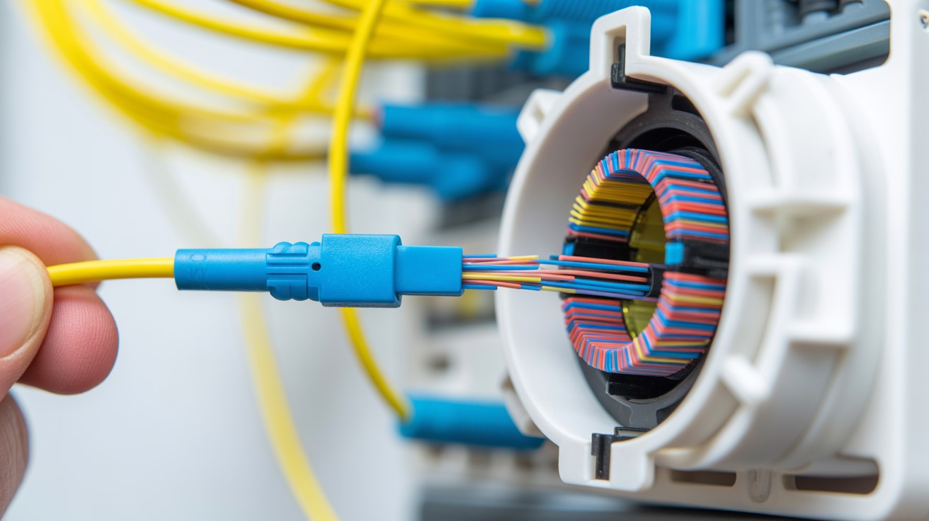 Telekom Mesh nätverk Fiber Nätverksinstallation