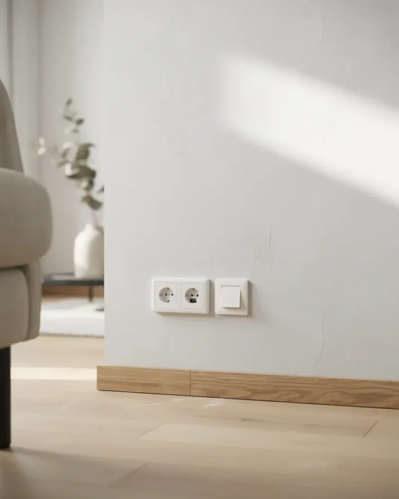 byte av eluttag och str mbrytare i villa i djursholm